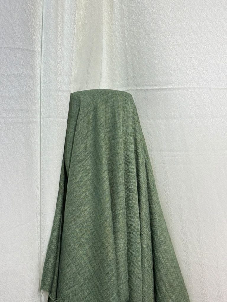 Irish Georgette – Fern (Per Yard)