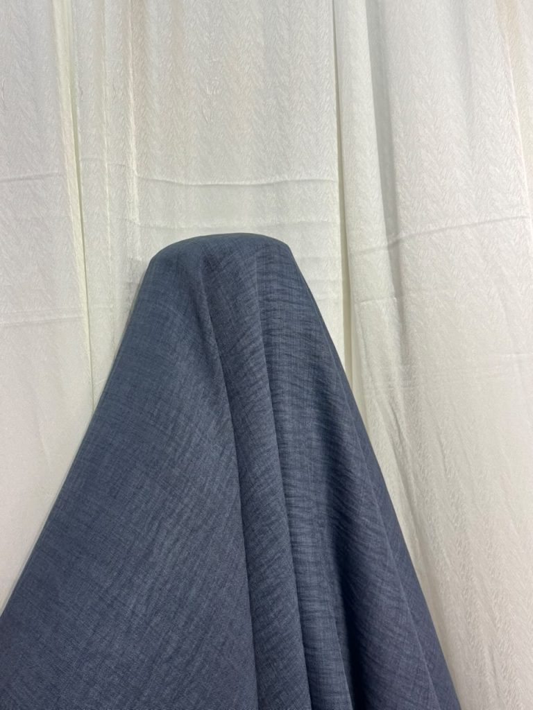 Irish Georgette – Gray (Per Yard)
