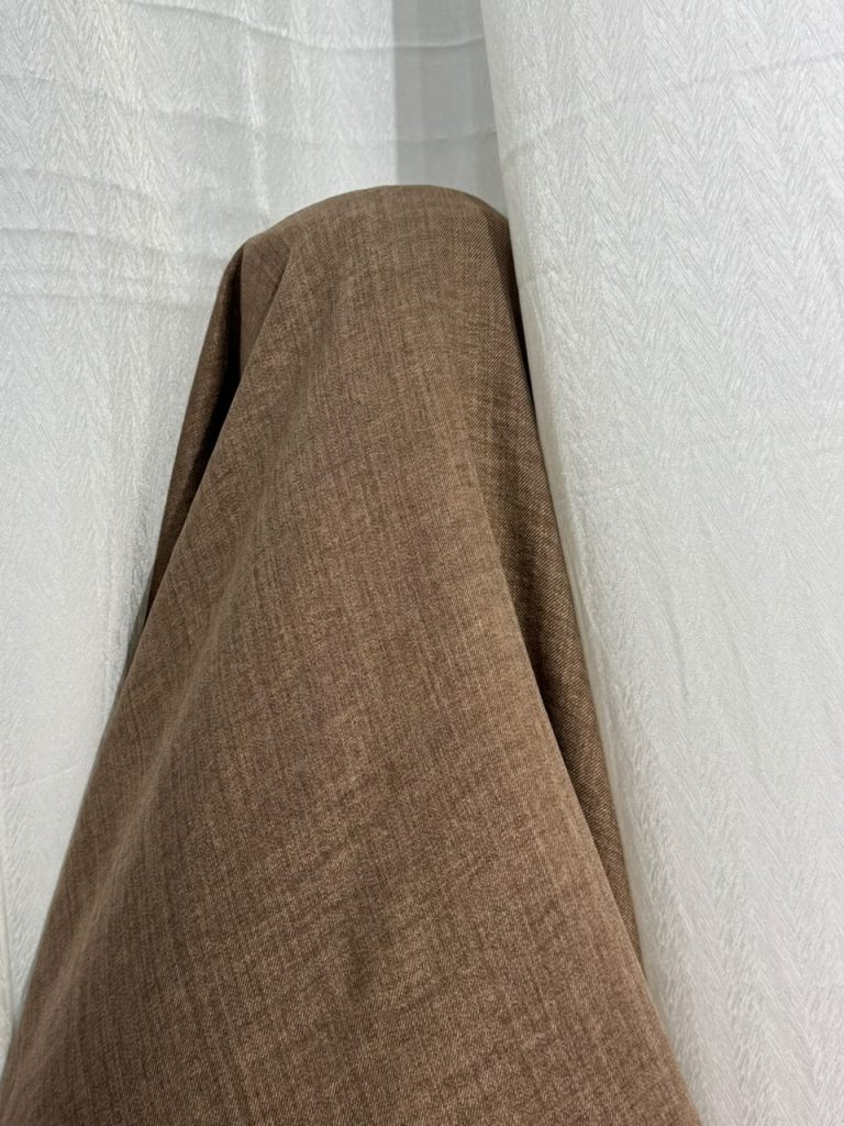 Irish Georgette – Chestnut (Per Yard)