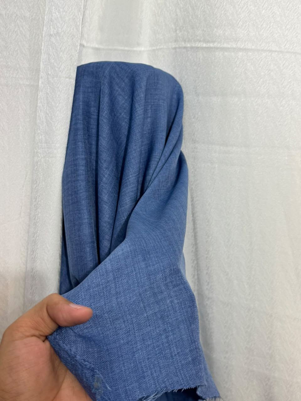 Irish Georgette – Cornflower (Per Yard)