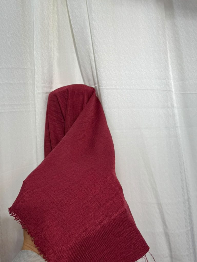Irish Georgette – Raspberry (Per Yard)