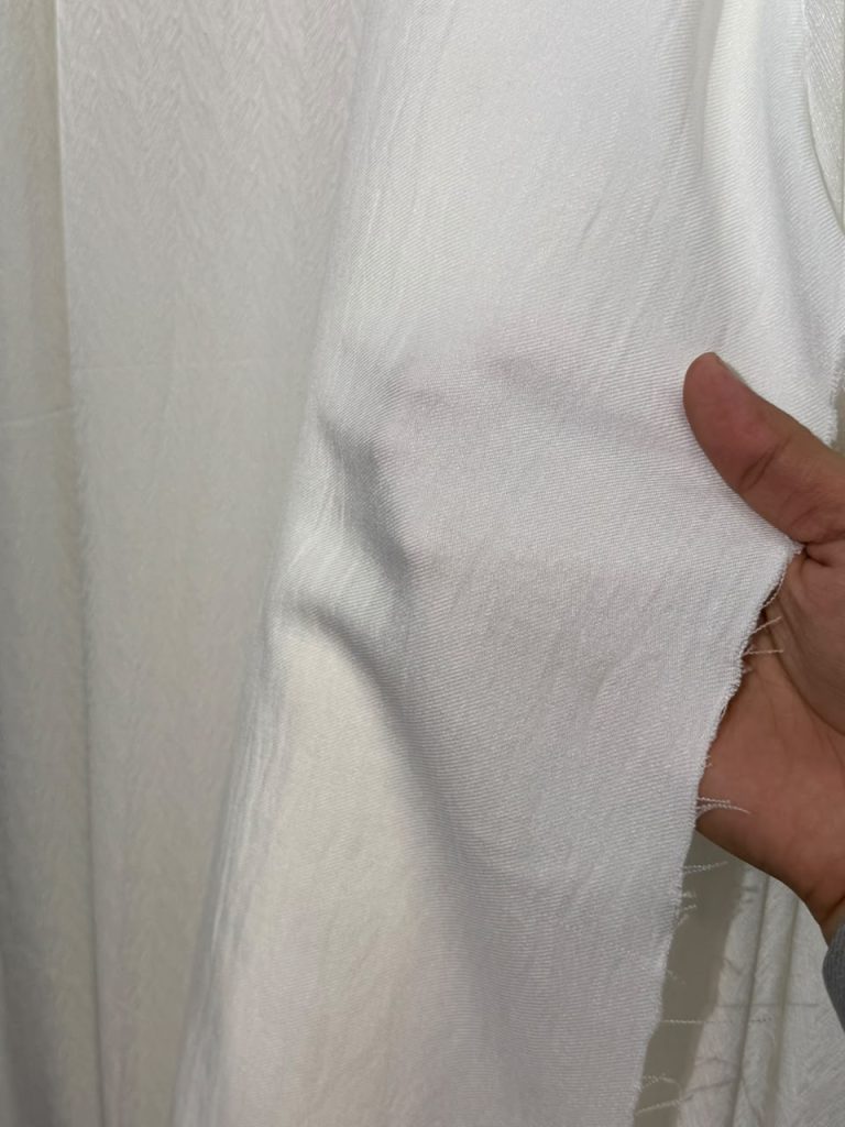 Irish Georgette – White (Per Yard)