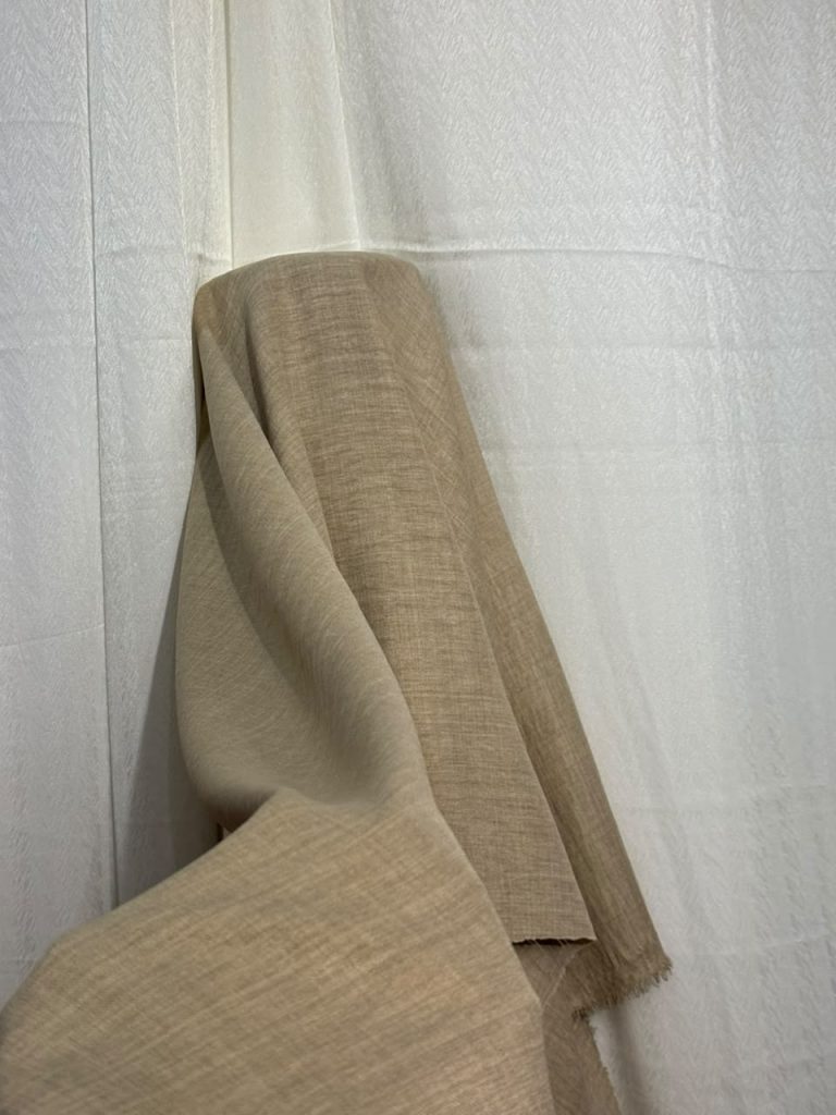 Irish Georgette – Sand (Per Yard)